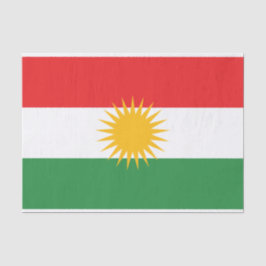 Papel De Seda Bandeira do Curdistão