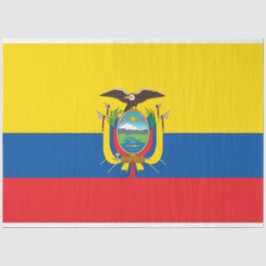 Papel De Seda Bandeira do Equador