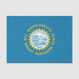Papel De Seda Bandeira do Estado da Dakota do Sul