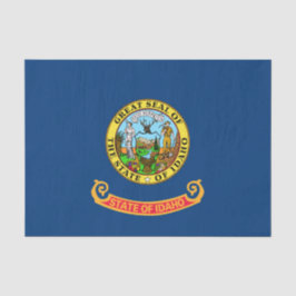Papel De Seda Bandeira do Estado de Idaho
