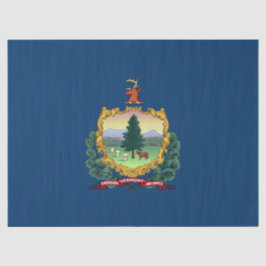 Papel De Seda Bandeira do Estado de Vermont