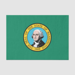 Papel De Seda Bandeira do Estado de Washington