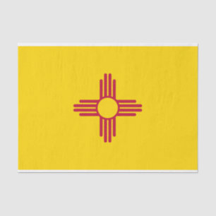Papel De Seda Bandeira do Estado do Novo México