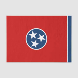 Papel De Seda Bandeira do Estado do Tennessee
