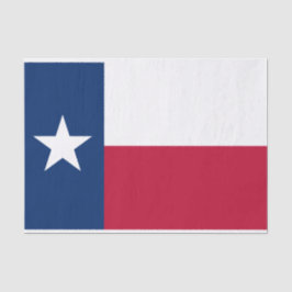 Papel De Seda Bandeira do Estado Texano (Texas)