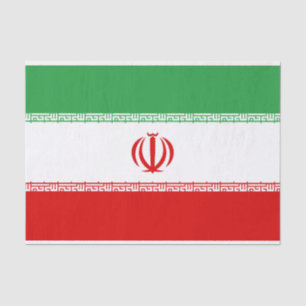Papel De Seda Bandeira do Irã