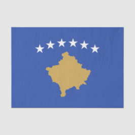 Papel De Seda Bandeira do Kosovo