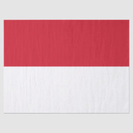 Papel De Seda Bandeira do Mônaco