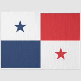 Papel De Seda Bandeira do Panamá