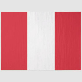 Papel De Seda Bandeira do Peru