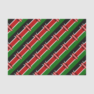 Papel De Seda Bandeira do Quénia Bendera ya Kenya