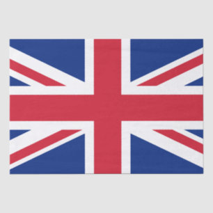 Papel De Seda Bandeira do Reino Unido