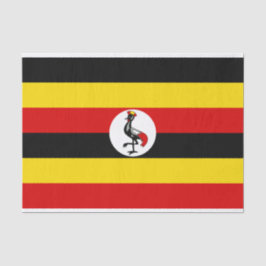 Papel De Seda Bandeira do Uganda