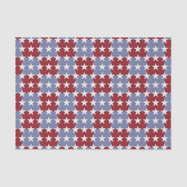 Papel De Seda Bandeira dos Estados Unidos (Frente )