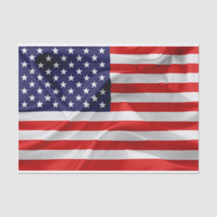 Papel De Seda Bandeira dos Estados Unidos da América