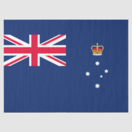 Papel De Seda Bandeira Estadual de Victoria (Austrália)