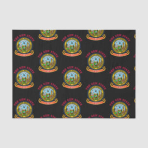 PAPEL DE SEDA BANDEIRA ESTADUAL DO IDAHO CROSSROADS