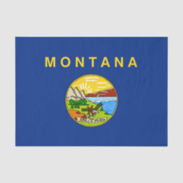 Papel De Seda Bandeira estatal de Montana