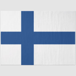 Papel De Seda Bandeira finlandesa (Finlândia)