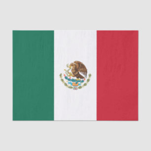 Papel De Seda Bandeira mexicana