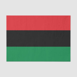 Papel De Seda Bandeira Pan-Africana UNIA