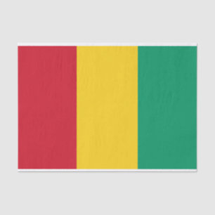 Papel De Seda Bandeira patriótica da Guiné