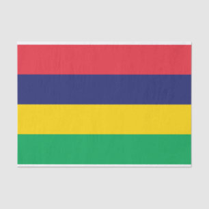 Papel De Seda Bandeira Patriótica Maurícia