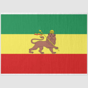 Papel De Seda Bandeira Rastafariana (Rastafarianismo) (rasta)