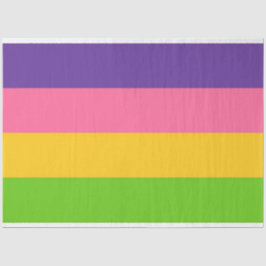 Papel De Seda Bandeira Sápica (Amor Lésbico) (LGBT)