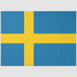 Papel De Seda Bandeira sueca (Suecia)