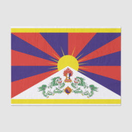 Papel De Seda Bandeira tibetana