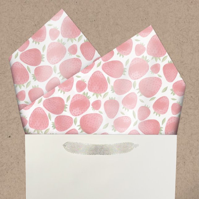 Papel De Seda Banho e Corpo Homemade | Morango (Criador carregado)