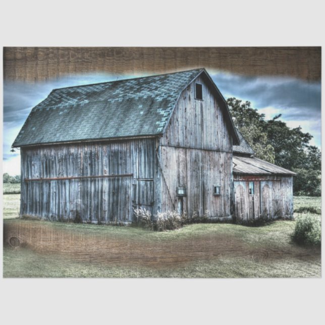 Papel De Seda Barn Russo (Frente )