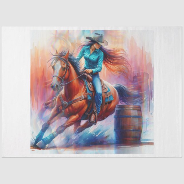 Papel De Seda Barrel Girl (Frente )