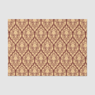 Papel De Seda Barroco Damask Brocade em Qualquer Decúmulo