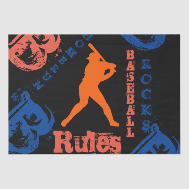 PAPEL DE SEDA BASEBALL (Frente )