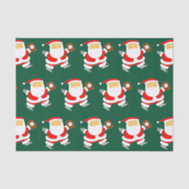 Papel De Seda Baseball Christmas Holiday Gift