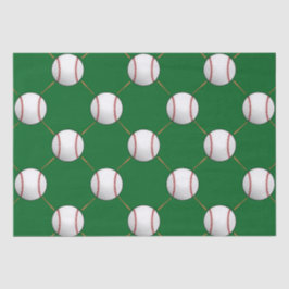 Papel De Seda Baseball e Bats