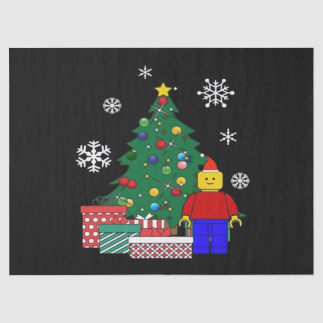 Papel De Seda Basebol da Árvore de Natal (Frente )