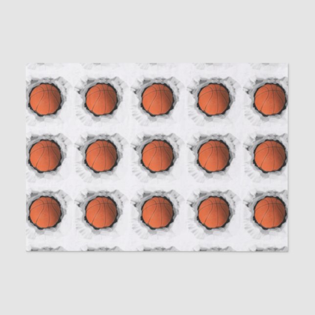 Papel De Seda Basquete (Frente )