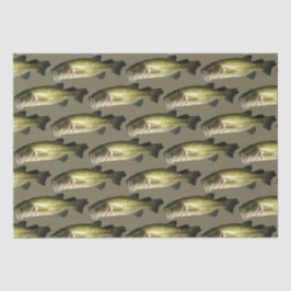 Papel De Seda Bass Fish Sport Mens