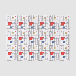 Papel De Seda Bauhaus Pattern