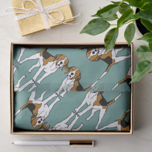 Papel De Seda Beagle Boa Sorte 