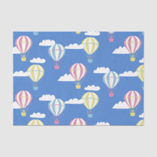 Papel De Seda Bears & Rabbit Hot Air Balloday Out