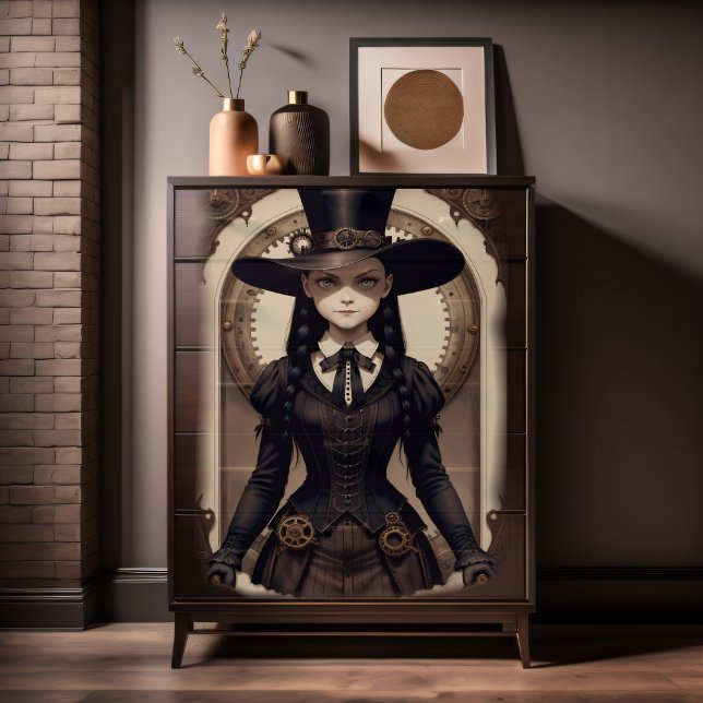 Papel De Seda Beautiful Mercredi v5 OFDT Tissue paper (Criador carregado)