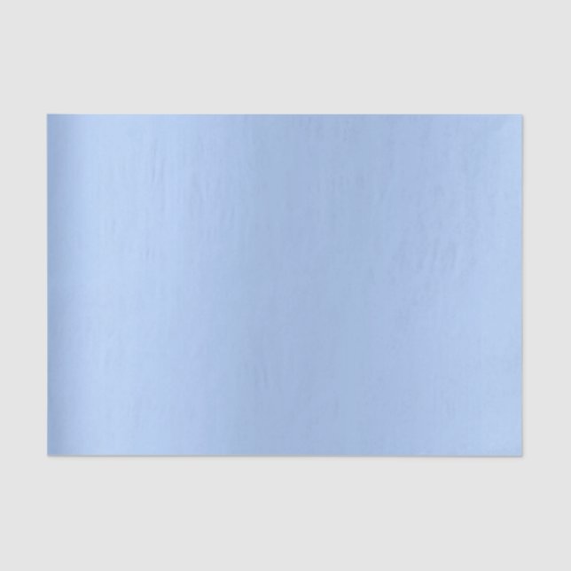 Papel De Seda Bebê Azul Aqua Metálico (Frente )