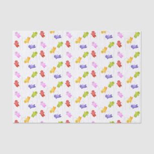 Papel De Seda Bebês bonitos de geleia doce desenho animado
