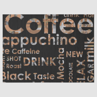 Papel De Seda Bebida bonita da cozinha de Cappucino do café do