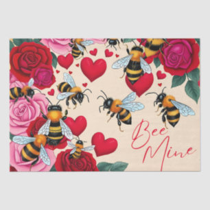 Papel De Seda Bee Mine Romântica Design