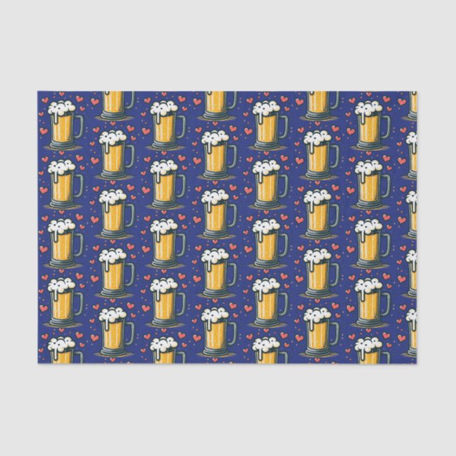 Papel De Seda Beer Love (Frente )